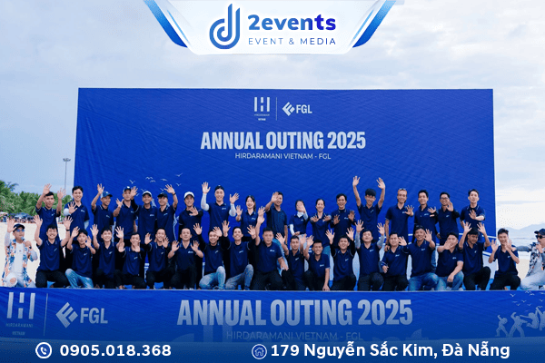 đội ngũ nhân sự công ty tổ chức sự kiện đà nẵng miền trung d2 events