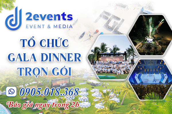 Dịch Vụ Tổ Chức Gala Dinner, Year End Party Đà Nẵng Trọn Gói