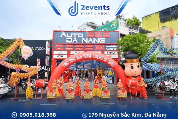 tổ chức khia trương trọn gói tại đà nẵng miền trung